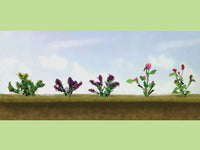 O Scale JTT - Assorted Flower Plants 1 - 95558 - MPM Hobbies