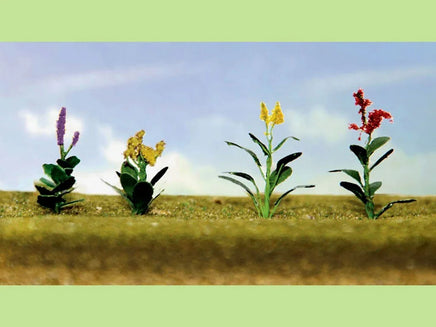 O Scale JTT - Assorted Flower Plants 4 - 95564 - MPM Hobbies