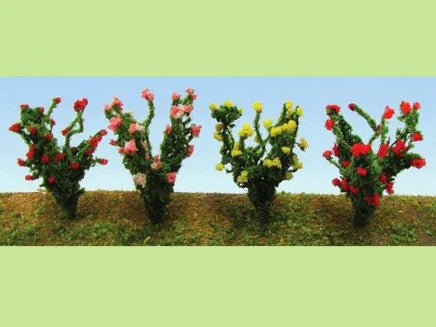 O Scale JTT - Hibiscus 1" 8/Pk - 95608 - MPM Hobbies