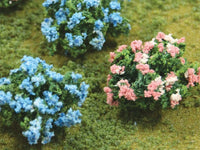 O Scale JTT - Hydrangea 7/8" 6/Pk - 95610 - MPM Hobbies