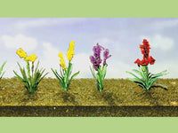 O Scale JTT - Assorted Flower Plants 2 - 95560 - MPM Hobbies