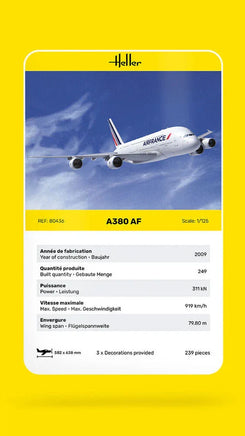 1/125 Heller Airbus A380 Air France - MPM Hobbies