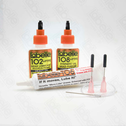 Labelle Model Train Lubrication Kit - 3pk for N & Z Scale Trains 1002