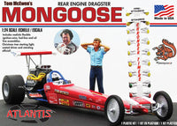 1/24 Atlantis Models Tom Mongoose McEwen Rear Engine Dragster - 7529 - MPM Hobbies