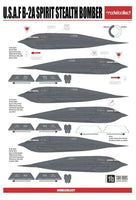 1/72 ModelCollect USAF B-2A Spirit Stealth Strategic Bomber 72201 - MPM Hobbies
