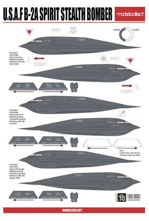 1/72 ModelCollect USAF B-2A Spirit Stealth Strategic Bomber 72201 - MPM Hobbies