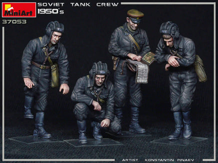 1/35 Mini Art - Soviet Tank Crew 1950's - 37053 - MPM Hobbies