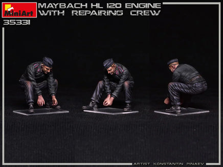1/35 Mini Art - Maybach HL 120 Engine with Repair Crew - 35331 - MPM Hobbies
