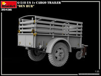 1/35 Mini Art - G-518 US 1T Cargo Trailer “Ben Hur” - 35436 - MPM Hobbies