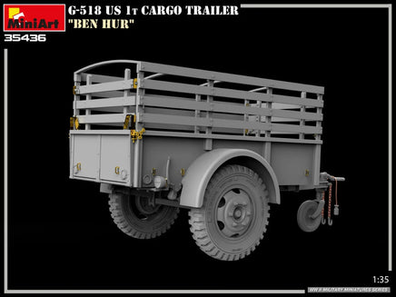 1/35 Mini Art - G-518 US 1T Cargo Trailer “Ben Hur” - 35436 - MPM Hobbies
