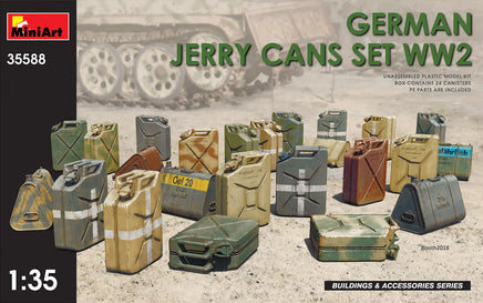 1/35 Mini Art - German Jerry Cans Set WWII - 35588 - MPM Hobbies