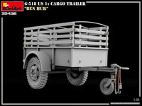 1/35 Mini Art - G-518 US 1T Cargo Trailer “Ben Hur” - 35436 - MPM Hobbies