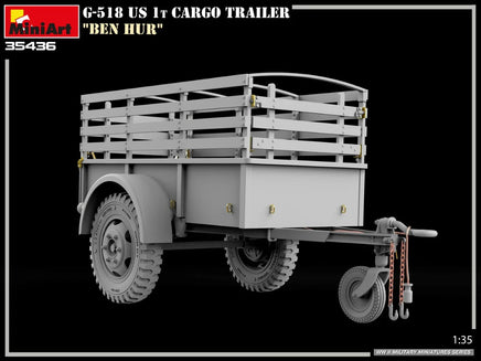1/35 Mini Art - G-518 US 1T Cargo Trailer “Ben Hur” - 35436 - MPM Hobbies