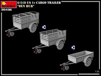 1/35 Mini Art - G-518 US 1T Cargo Trailer “Ben Hur” - 35436 - MPM Hobbies