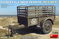 1/35 Mini Art - G-518 US 1T Cargo Trailer “Ben Hur” - 35436 - MPM Hobbies