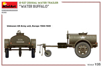 1/35 Mini Art - G-527 250Gal Water Trailer “Water Buffalo” - 35458 - MPM Hobbies