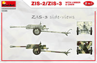 1/35 Mini Art - ZIS-2/ZIS-3 with Limber & Crew 2 in 1 - 35369 - MPM Hobbies