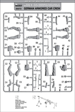 1/35 Mini Art - German Armored Car Crew - 35072 - MPM Hobbies