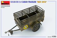 1/35 Mini Art - G-518 US 1T Cargo Trailer “Ben Hur” - 35436 - MPM Hobbies