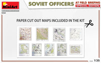 1/35 Mini Art - Soviet Officers At Field Briefing - 35365 - MPM Hobbies