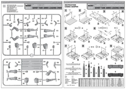 1/35 Mini Art - Soviet Tank Ammo-Loading Crew - 35131 - MPM Hobbies