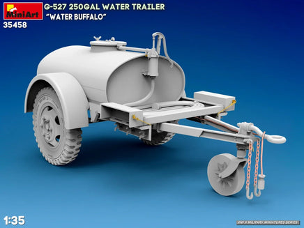 1/35 Mini Art - G-527 250Gal Water Trailer “Water Buffalo” - 35458 - MPM Hobbies