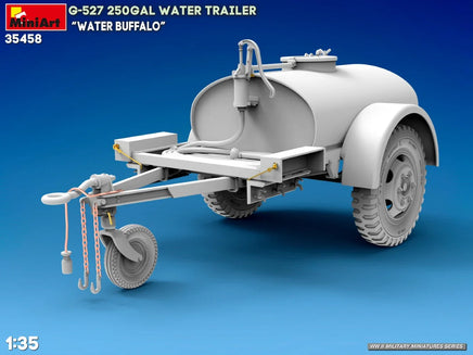 1/35 Mini Art - G-527 250Gal Water Trailer “Water Buffalo” - 35458 - MPM Hobbies