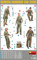 1/35 Mini Art - German Armored Car Crew - 35072 - MPM Hobbies