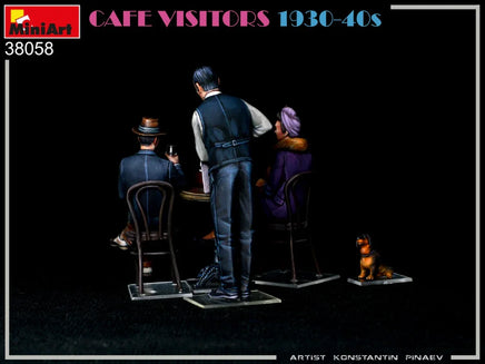 1/35 Mini Art - Cafe Visitors 1930-40s - 38058 - MPM Hobbies