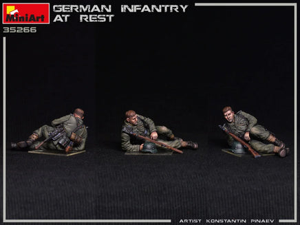 1/35 Mini Art - German Infantry At Rest - 35266 - MPM Hobbies