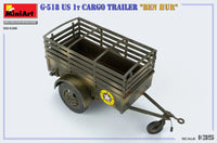 1/35 Mini Art - G-518 US 1T Cargo Trailer “Ben Hur” - 35436 - MPM Hobbies