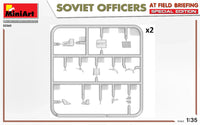 1/35 Mini Art - Soviet Officers At Field Briefing - 35365 - MPM Hobbies