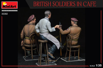 1/35 Mini Art - British Soldiers in Cafe - 35392 - MPM Hobbies