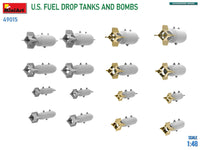 1/48 Mini Art - U.S. Fuel Drop Tanks And Bombs - 49015 - MPM Hobbies
