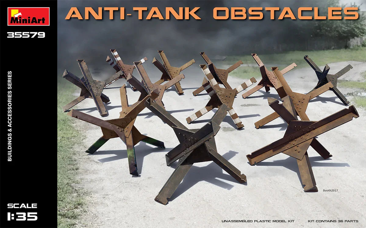 1/35 Mini Art Anti-Tank Obstacles 35579 - Czech Hedgehogs| MPM Hobbies