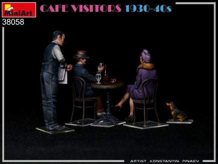 1/35 Mini Art - Cafe Visitors 1930-40s - 38058 - MPM Hobbies