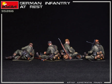 1/35 Mini Art - German Infantry At Rest - 35266 - MPM Hobbies