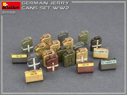 1/35 Mini Art - German Jerry Cans Set WWII - 35588 - MPM Hobbies