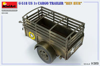 1/35 Mini Art - G-518 US 1T Cargo Trailer “Ben Hur” - 35436 - MPM Hobbies