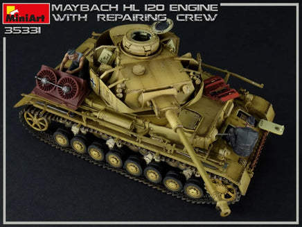 1/35 Mini Art - Maybach HL 120 Engine with Repair Crew - 35331 - MPM Hobbies