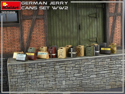 1/35 Mini Art - German Jerry Cans Set WWII - 35588 - MPM Hobbies