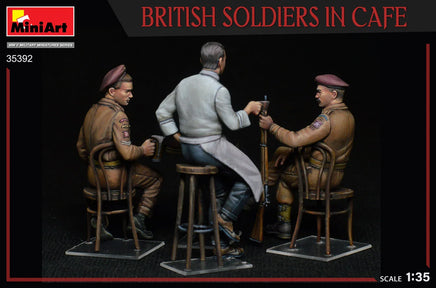 1/35 Mini Art - British Soldiers in Cafe - 35392 - MPM Hobbies