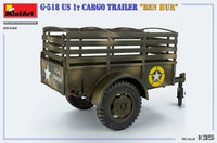 1/35 Mini Art - G-518 US 1T Cargo Trailer “Ben Hur” - 35436 - MPM Hobbies