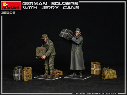 1/35 Mini Art - German Soldiers with Jerry Cans - 35286 - MPM Hobbies