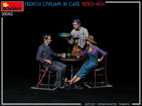 1/35 Mini Art - French Civilians in Cafe 1930-40s - 38062 - MPM Hobbies