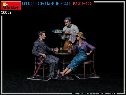 1/35 Mini Art - French Civilians in Cafe 1930-40s - 38062 - MPM Hobbies