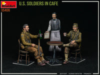 1/35 Mini Art - U.S. Soldiers in Cafe - 35406 - MPM Hobbies