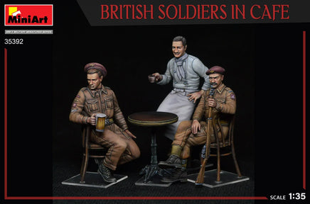 1/35 Mini Art - British Soldiers in Cafe - 35392 - MPM Hobbies