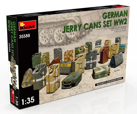 1/35 Mini Art - German Jerry Cans Set WWII - 35588 - MPM Hobbies