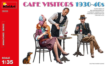 1/35 Mini Art - Cafe Visitors 1930-40s - 38058 - MPM Hobbies